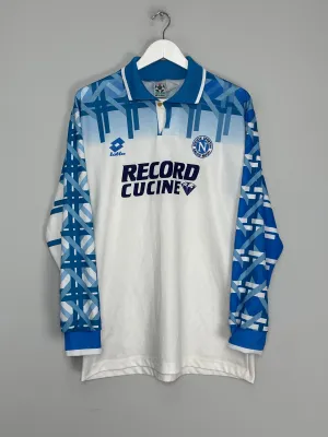 1994/96 NAPOLI L/S AWAY SHIRT (L) LOTTO