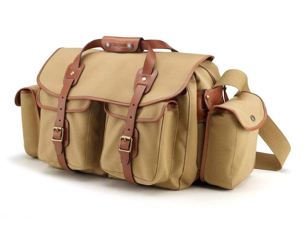 550 Camera Bag - Khaki Canvas / Tan Leather