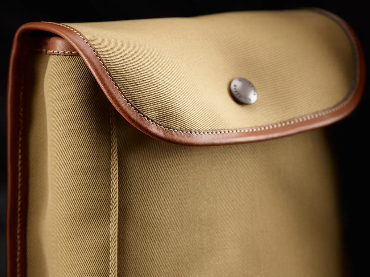 550 Camera Bag - Khaki Canvas / Tan Leather