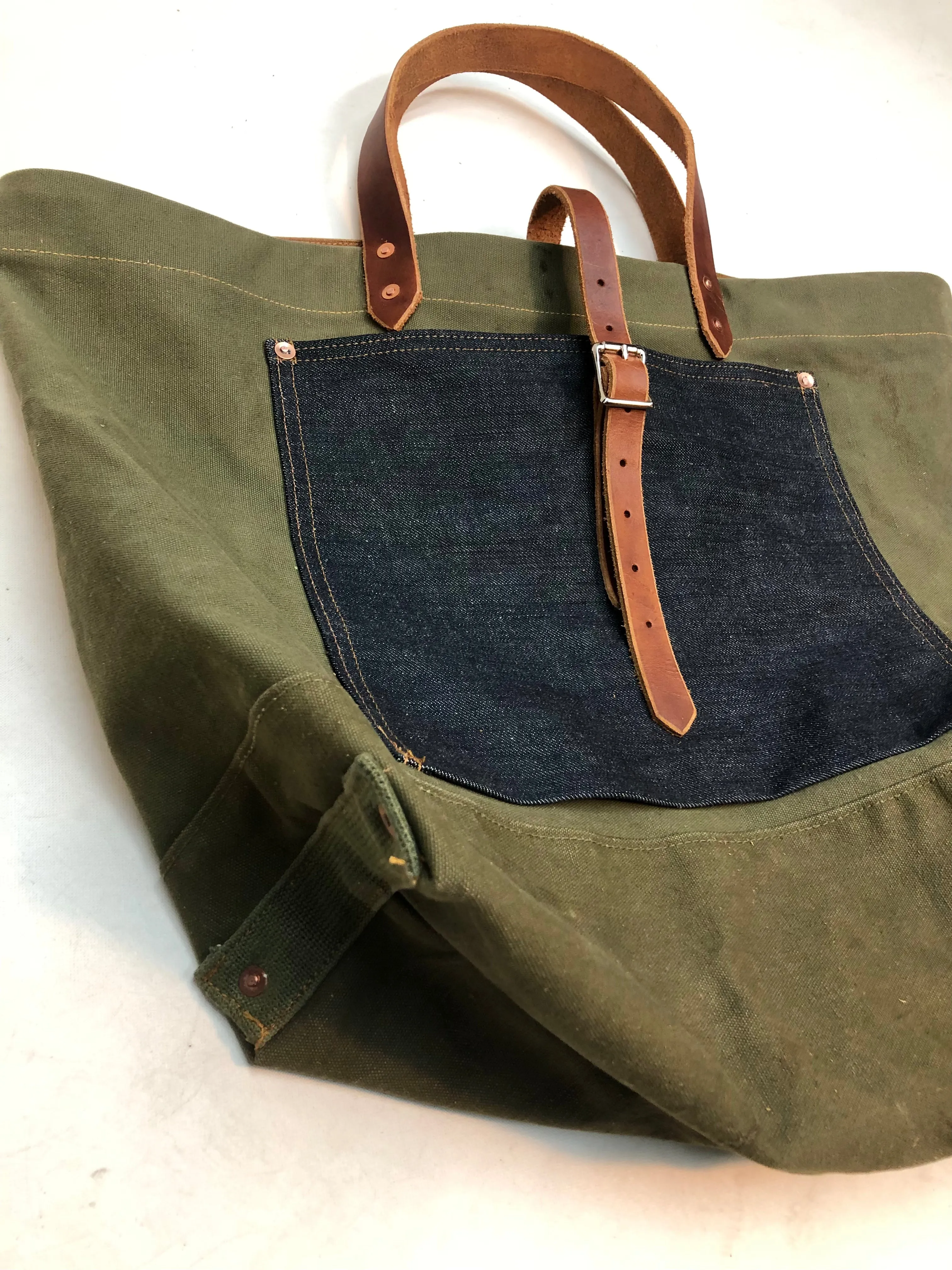 678 / canvas carry-all bag