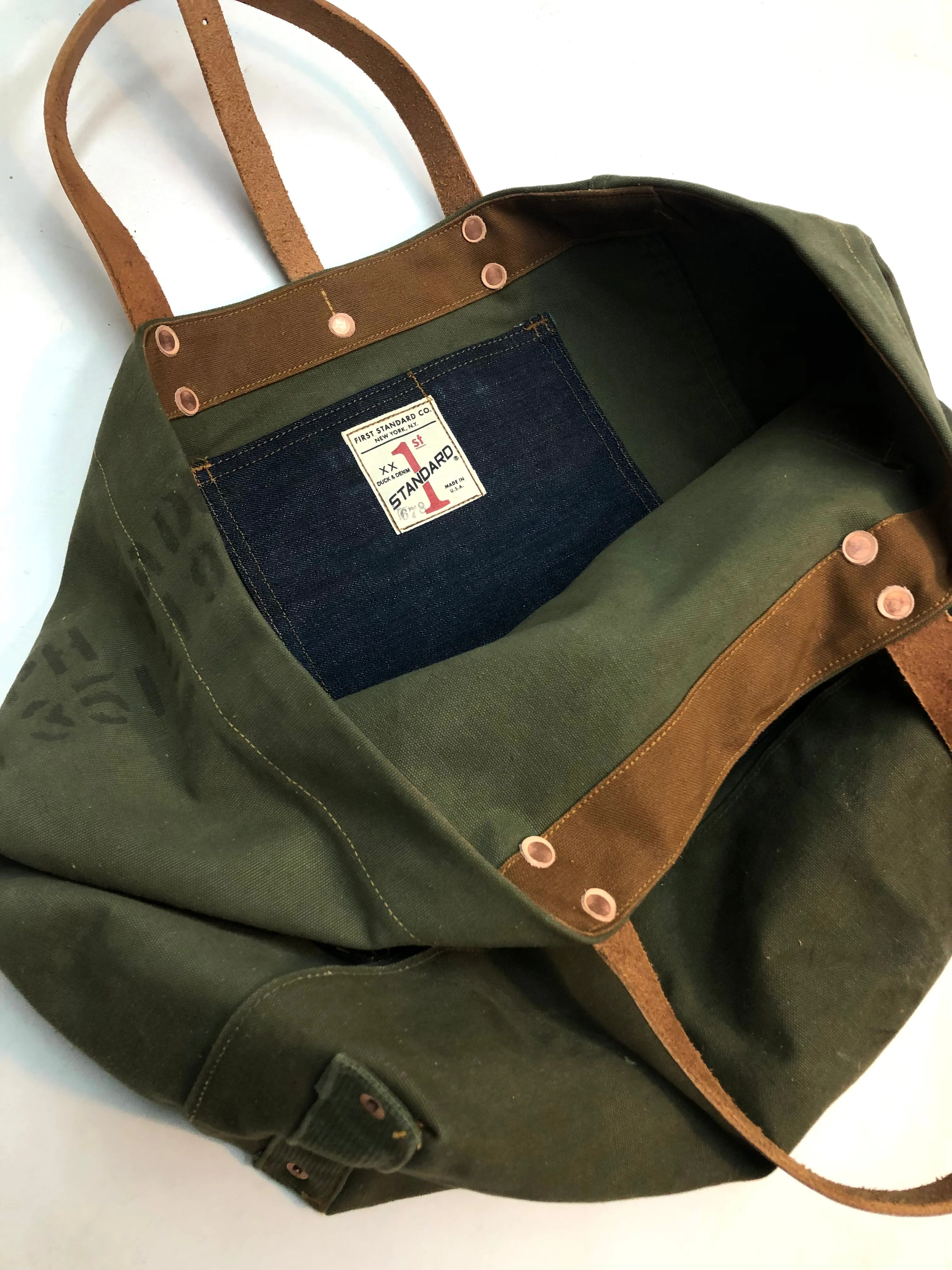 678 / canvas carry-all bag