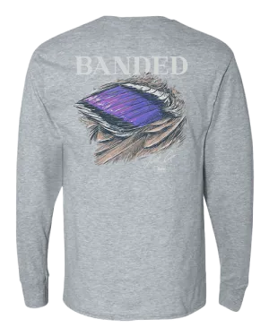 Abstract Duck Wings Long Sleeve Tee