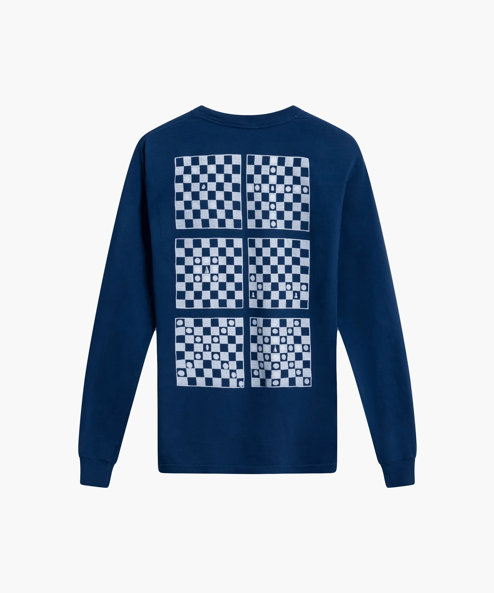 All Chess Players are Artists Long-Sleeve - Navy