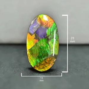 Ammolite Oval Cabochon 20mm - 1 piece