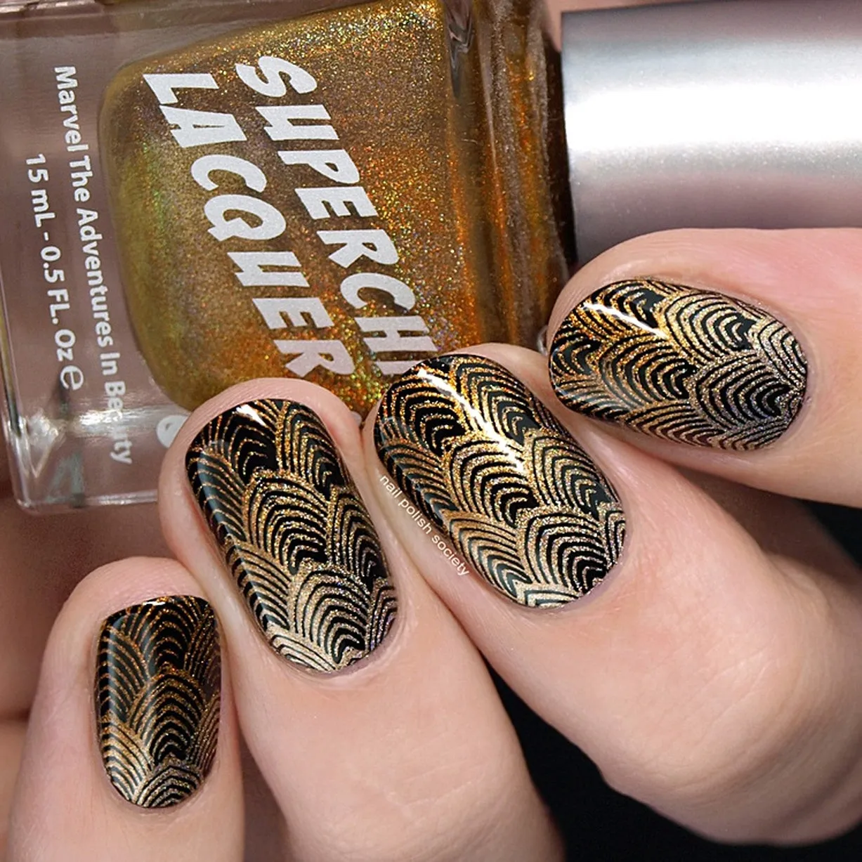 Art Deco Elegance - Uber Chic Stamping Plate