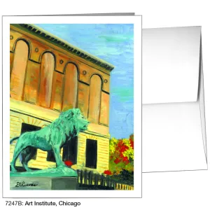 Art Institute, Chicago, Greeting Card (7247B)