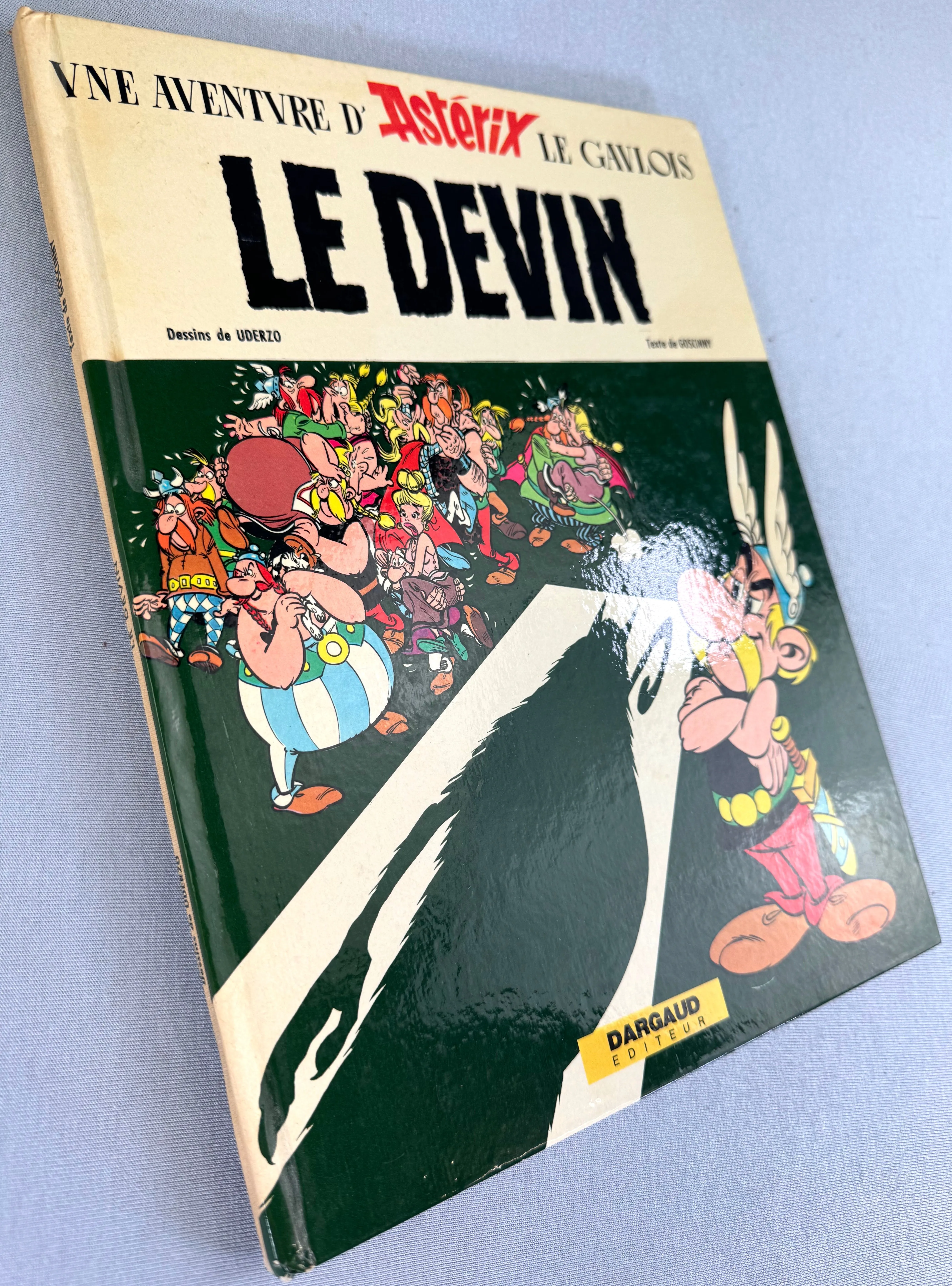 Asterix: Le Devin - Dargaud 1972 1st French Edition Rare HB EO Soothsayer