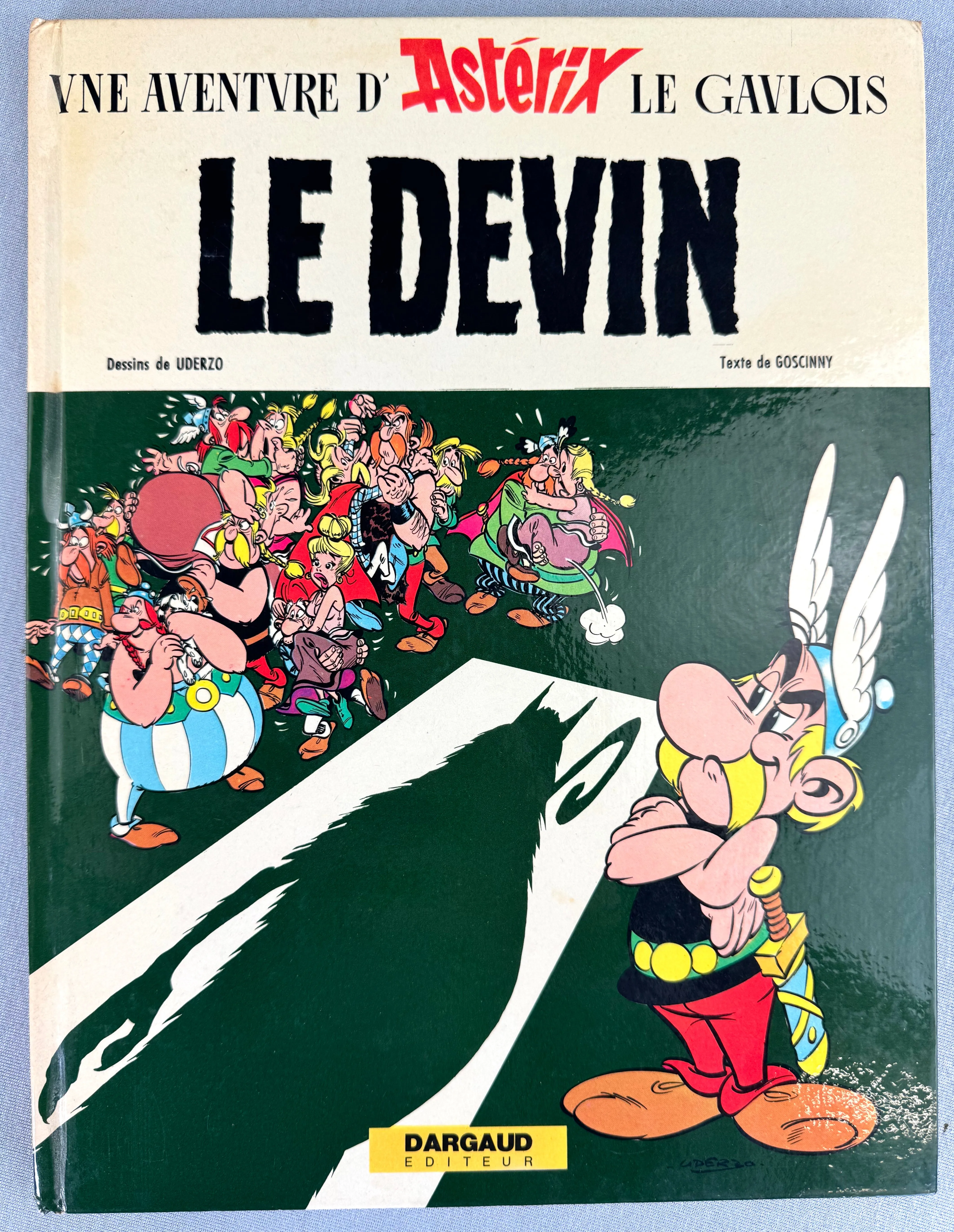 Asterix: Le Devin - Dargaud 1972 1st French Edition Rare HB EO Soothsayer