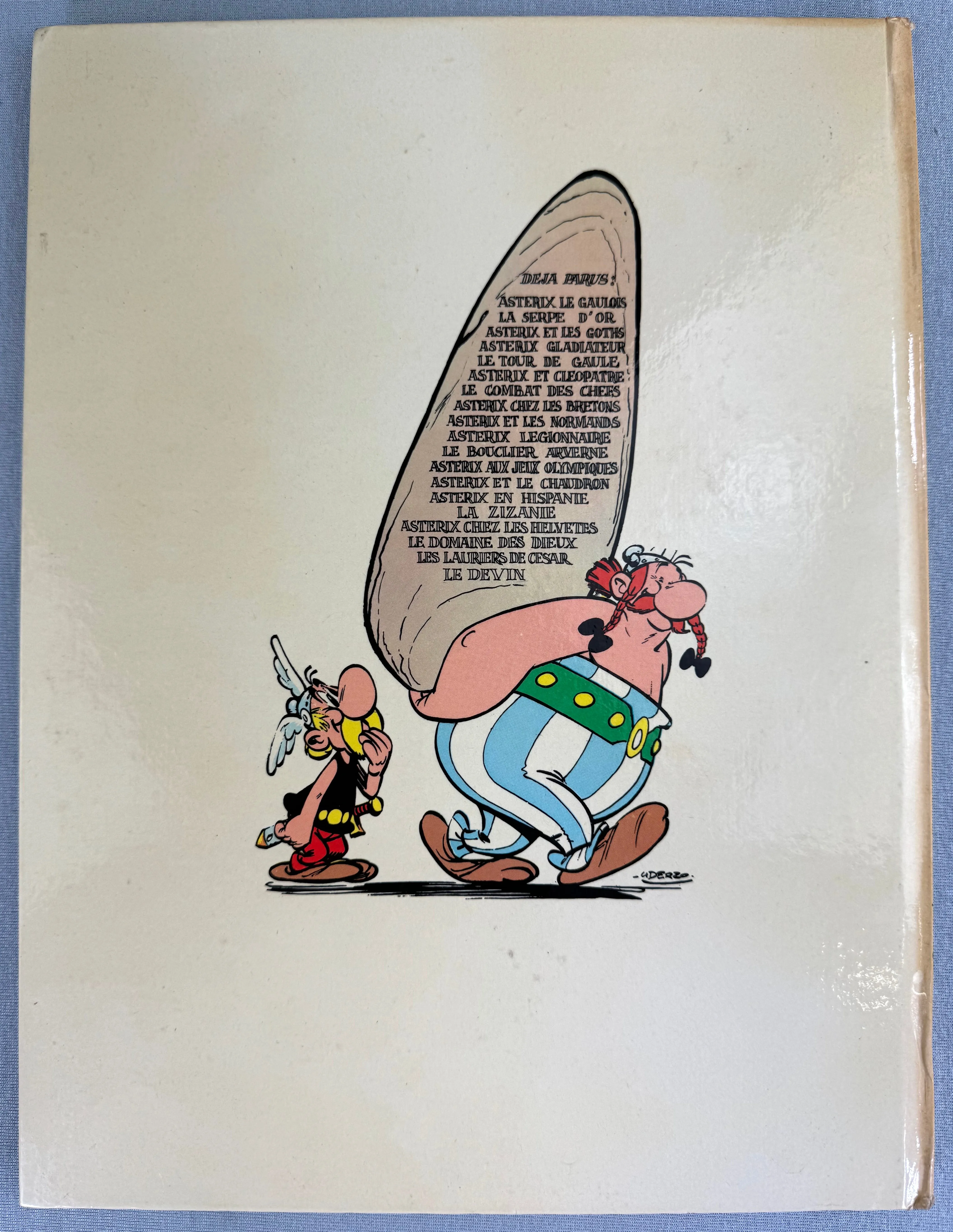 Asterix: Le Devin - Dargaud 1972 1st French Edition Rare HB EO Soothsayer