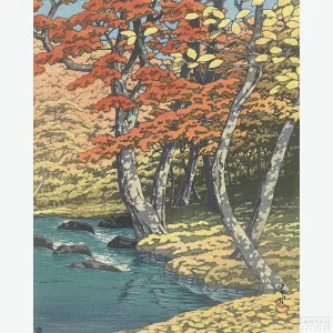 Autumn at Oirase - Diamond Painting