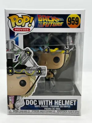 Back to The Future - Doc with Helmet #959 Pop! Vinyl