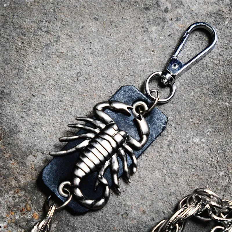 Badass Biker Wallet Chain Scorpion Wallet Chains Chain for Pants Pants Chain Jean Chain