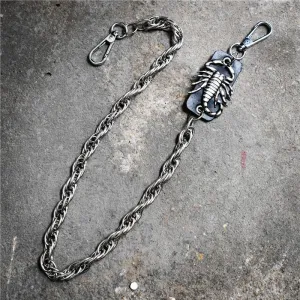 Badass Biker Wallet Chain Scorpion Wallet Chains Chain for Pants Pants Chain Jean Chain