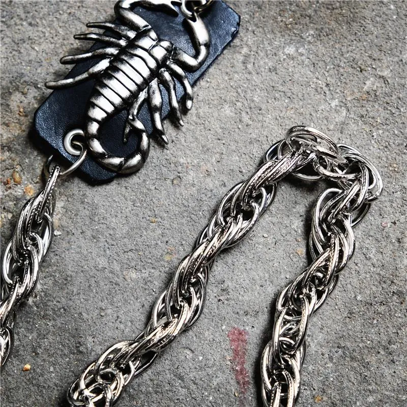 Badass Biker Wallet Chain Scorpion Wallet Chains Chain for Pants Pants Chain Jean Chain