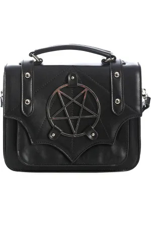 Banned Moloch Pentagram Shoulder Bag