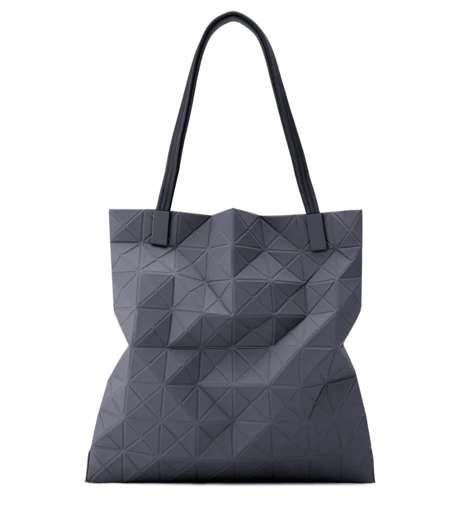 BAO BAO ISSEY MIYAKE TRACK LARGE TOTE BAG 8x8 Checkered pattern