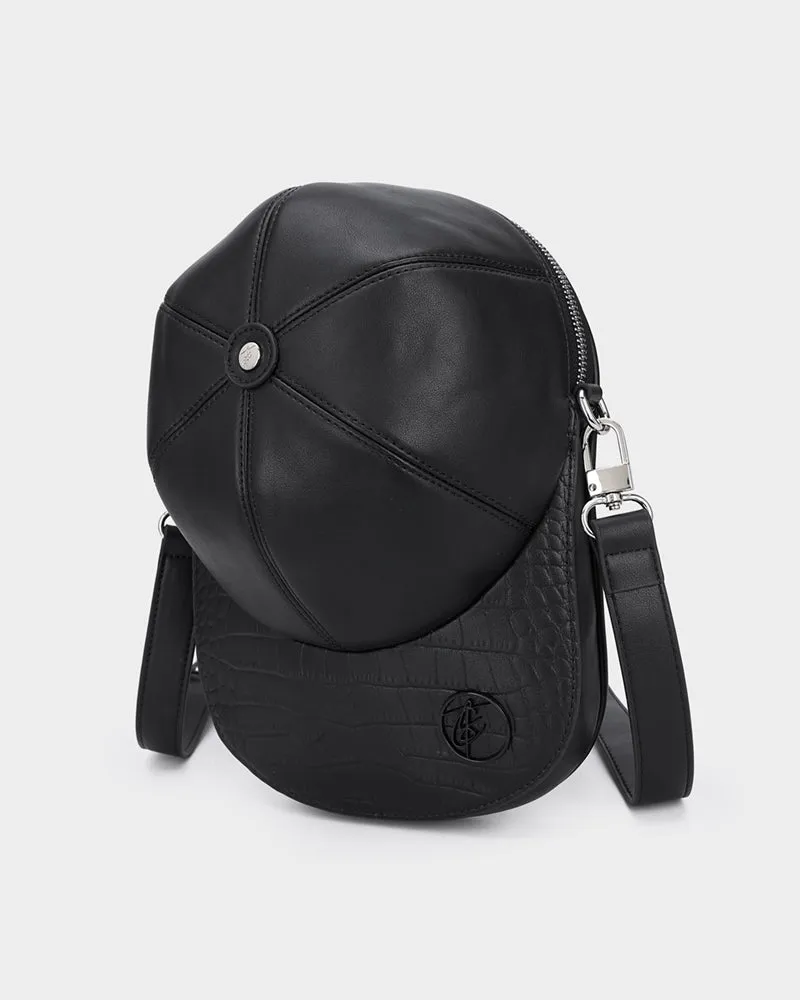 Baseball Cap Design Bag in Black