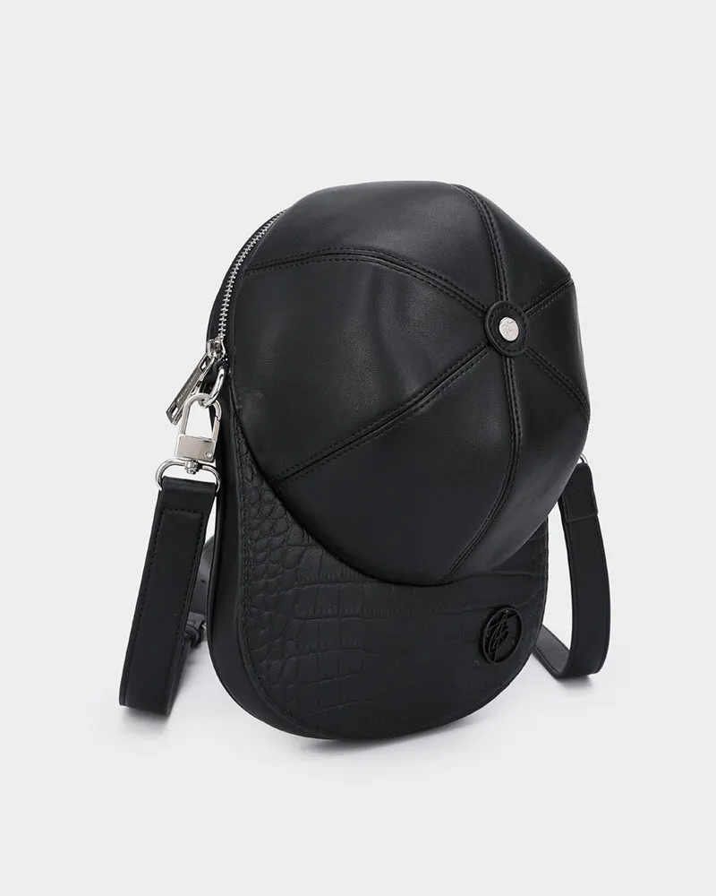 Baseball Cap Design Bag in Black