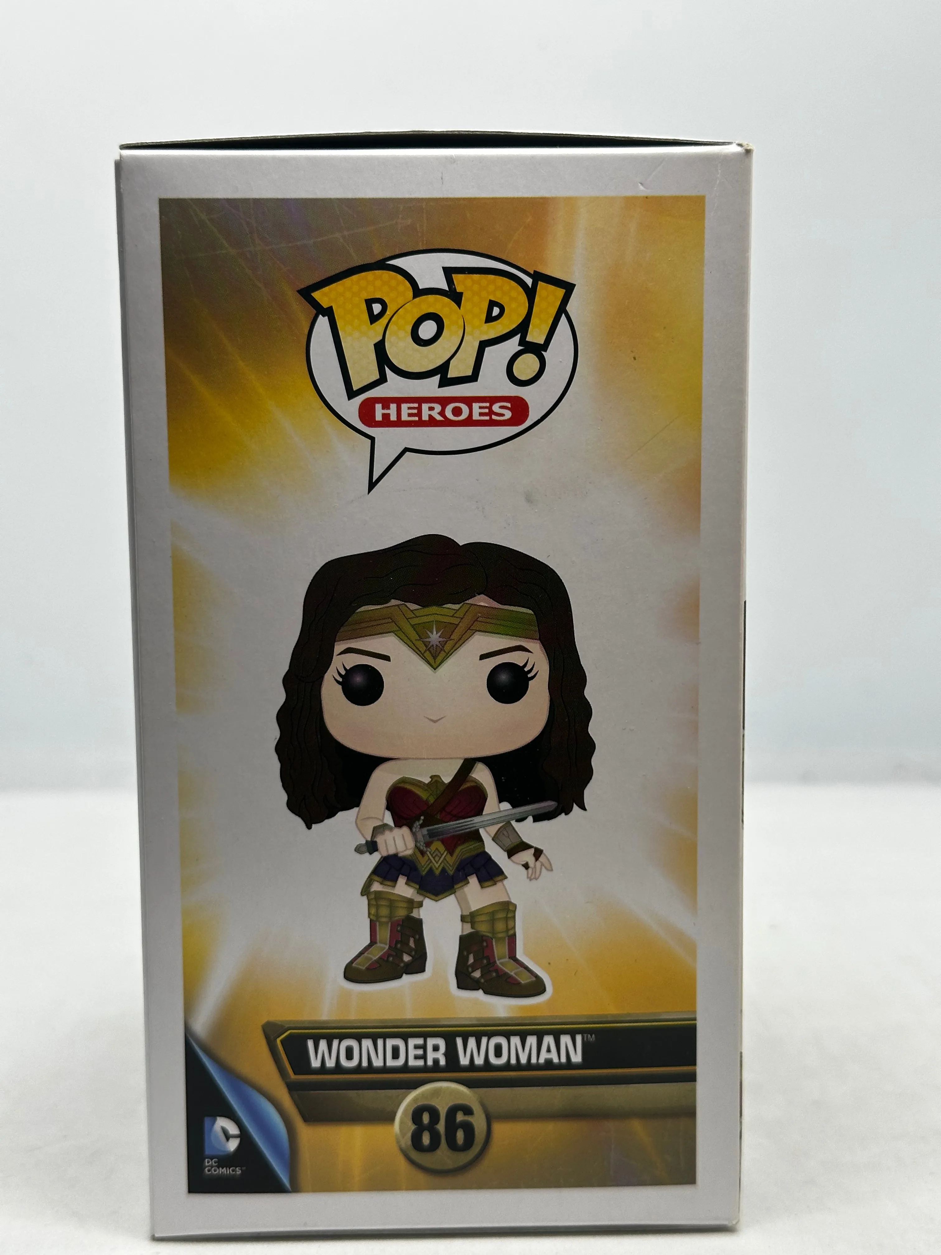 Batman v Superman - Wonder Woman Patina Supanova/Popcultcha 2016 Exclusive #86 Pop! Vinyl