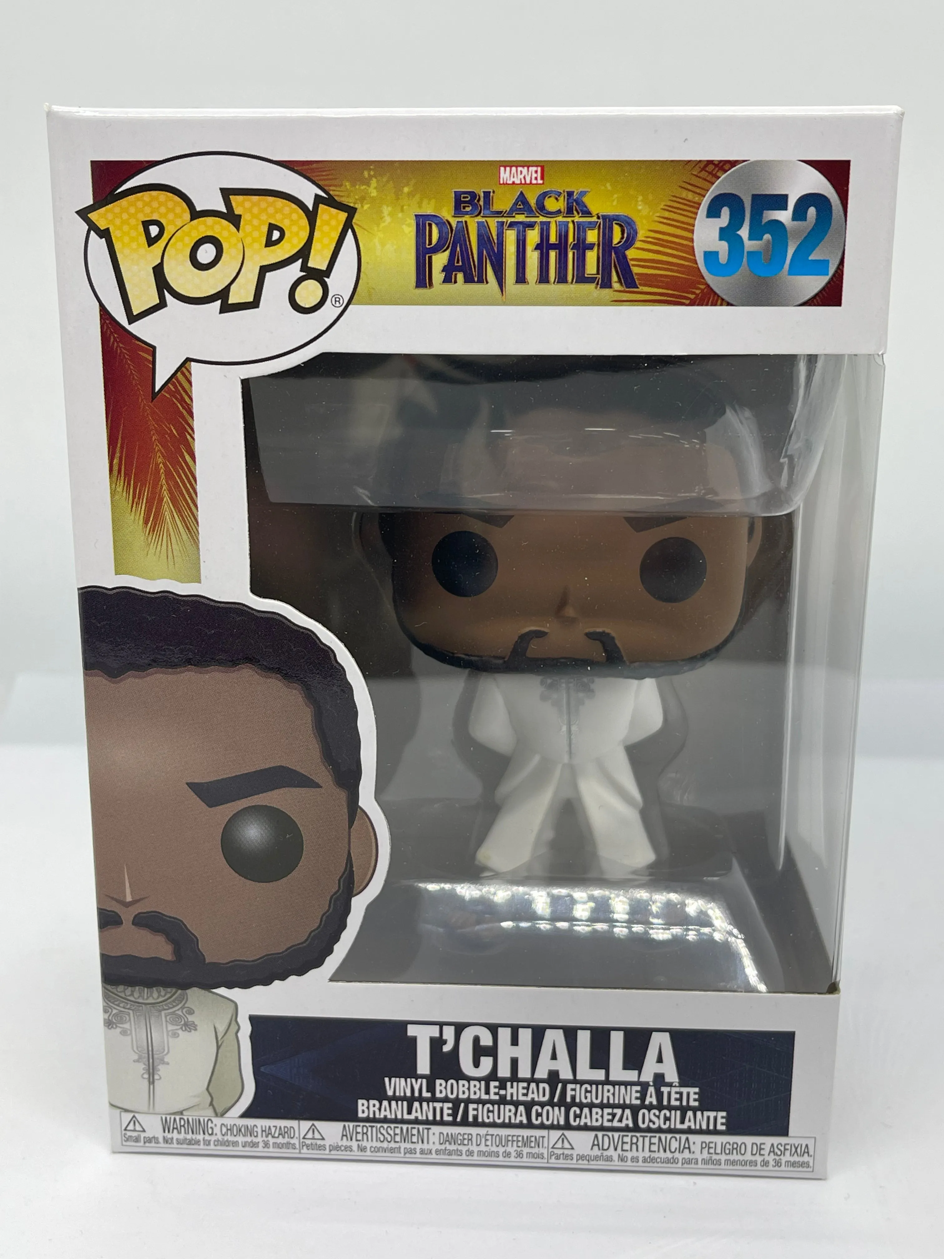 Black Panther - T’Challa (White Robe) #352 Pop! Vinyl