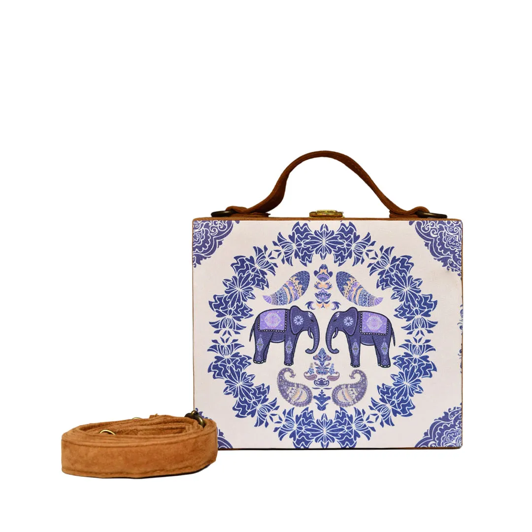 Blue Elephant Suitcase Style