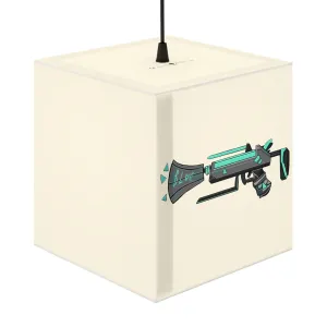 Blue Gun Personalized Lamp