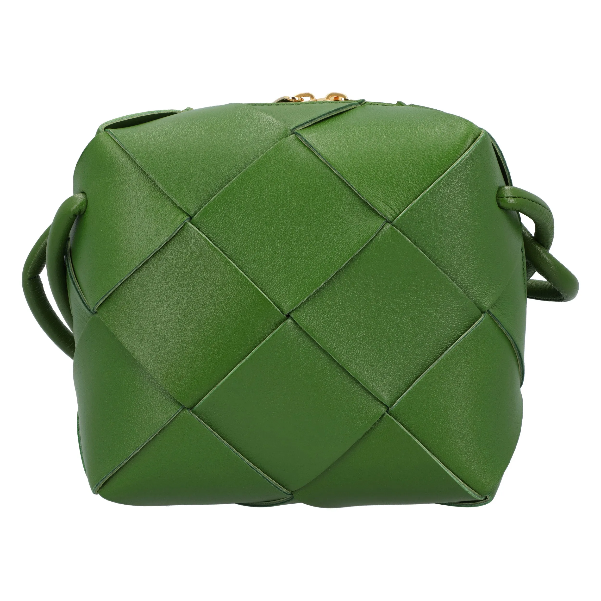 Bottega Veneta Mini Cassette Camera Bag green