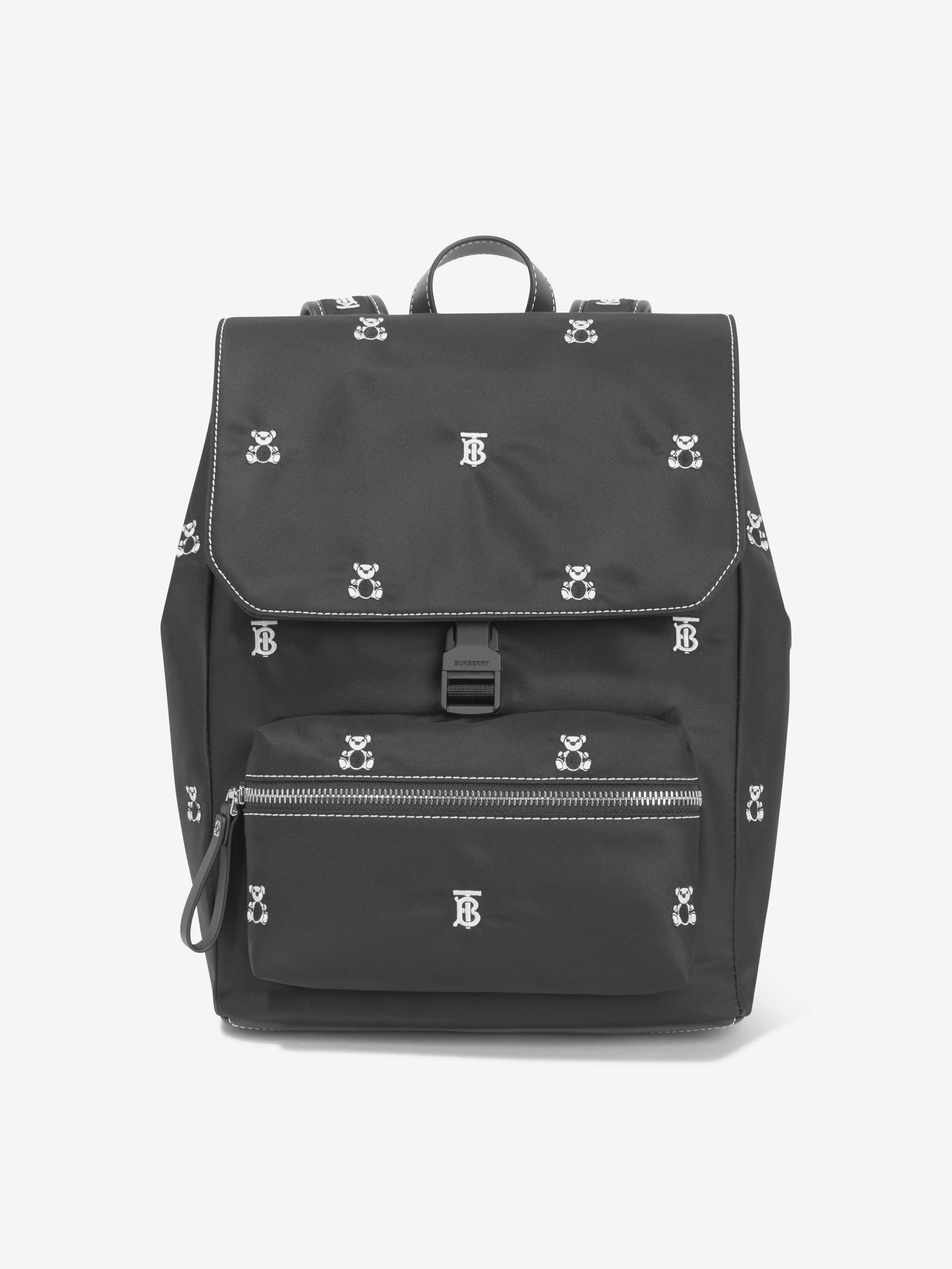 Burberry Kids Dewey Backpack In Black