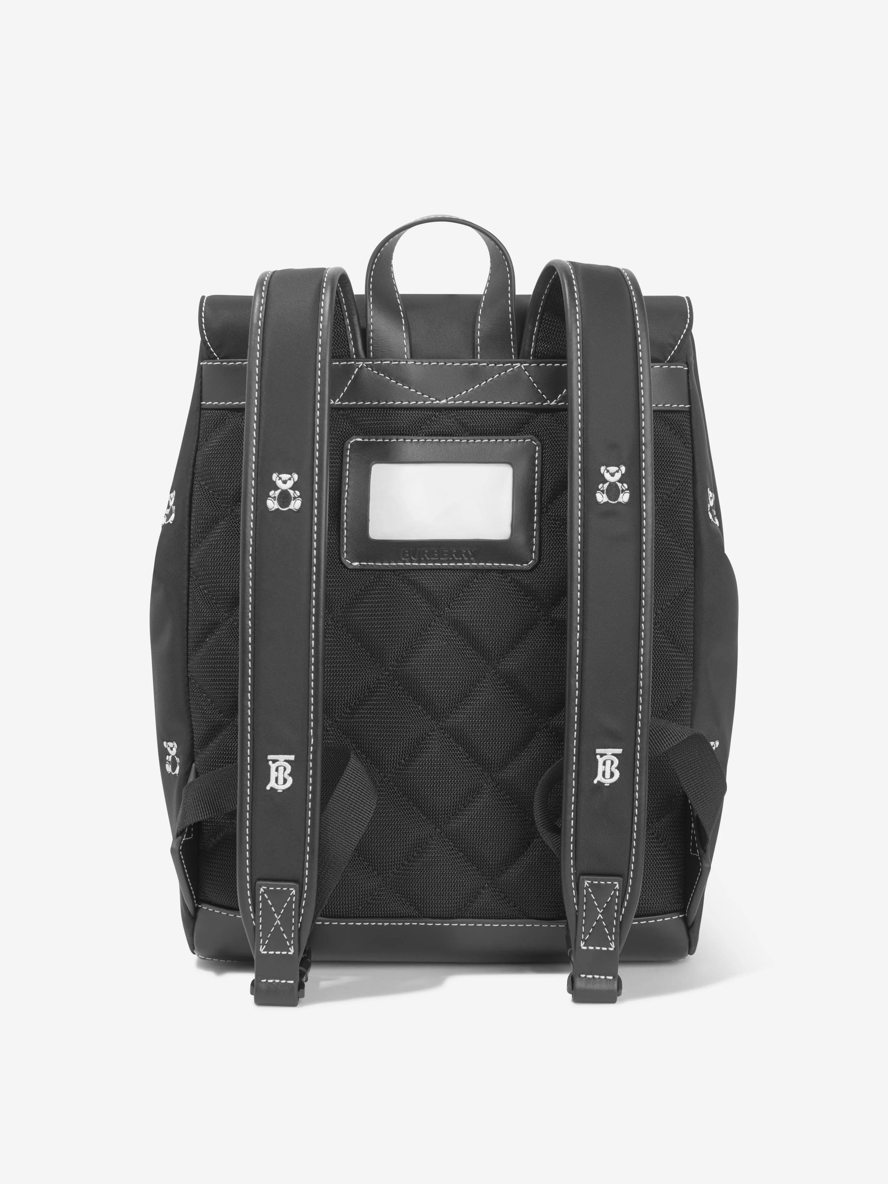 Burberry Kids Dewey Backpack In Black