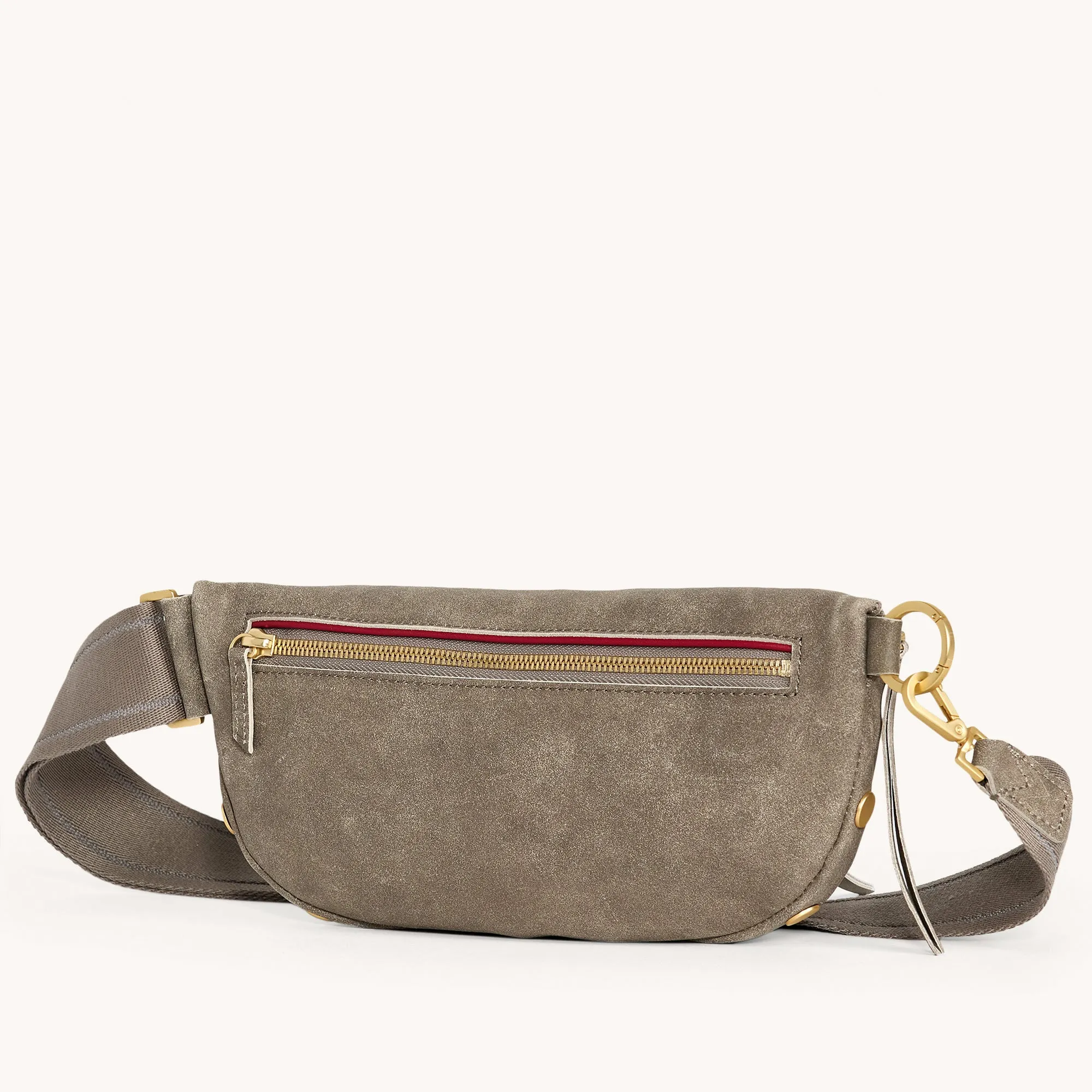 Charles Crossbody | Pewter/Brushed Gold | Med