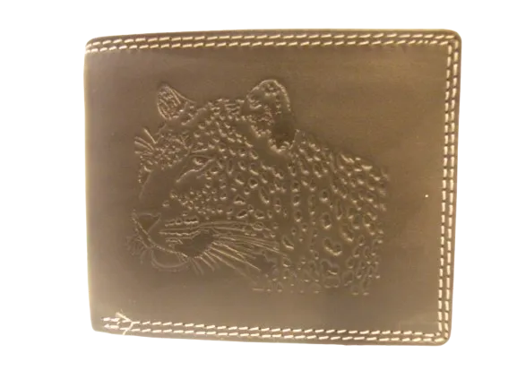 Cheetah Head Wallet