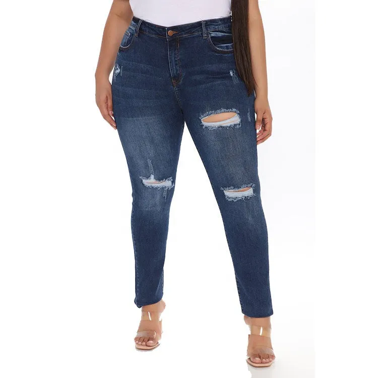 Chic Me Slay - Women's Jeans Plus Size