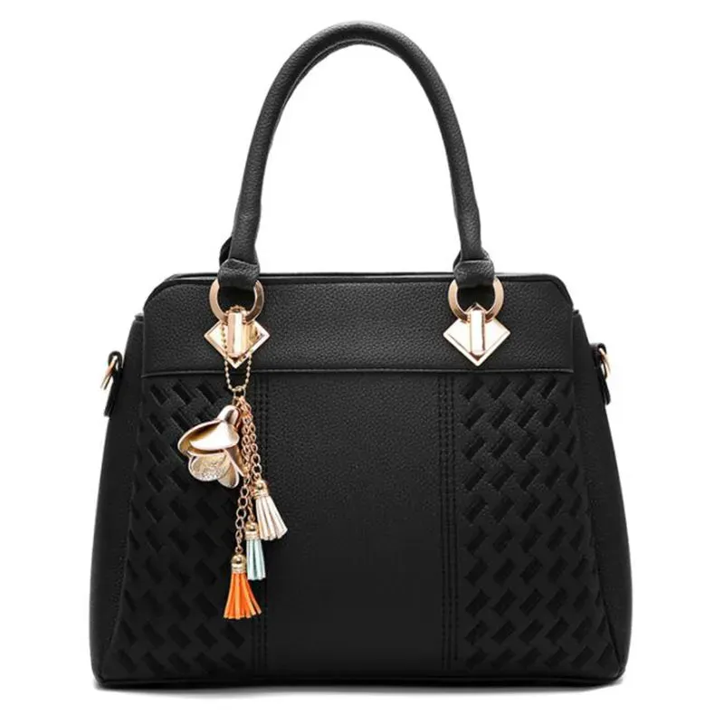 Chic Tassel Charm Crossbody Handbag