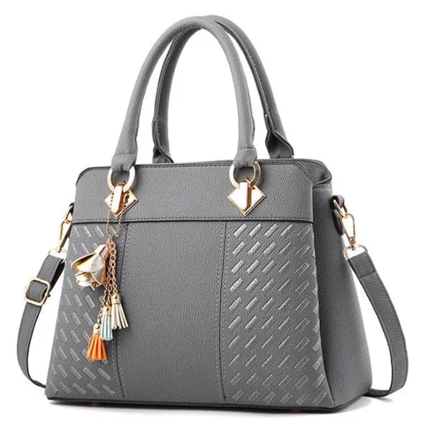 Chic Tassel Charm Crossbody Handbag