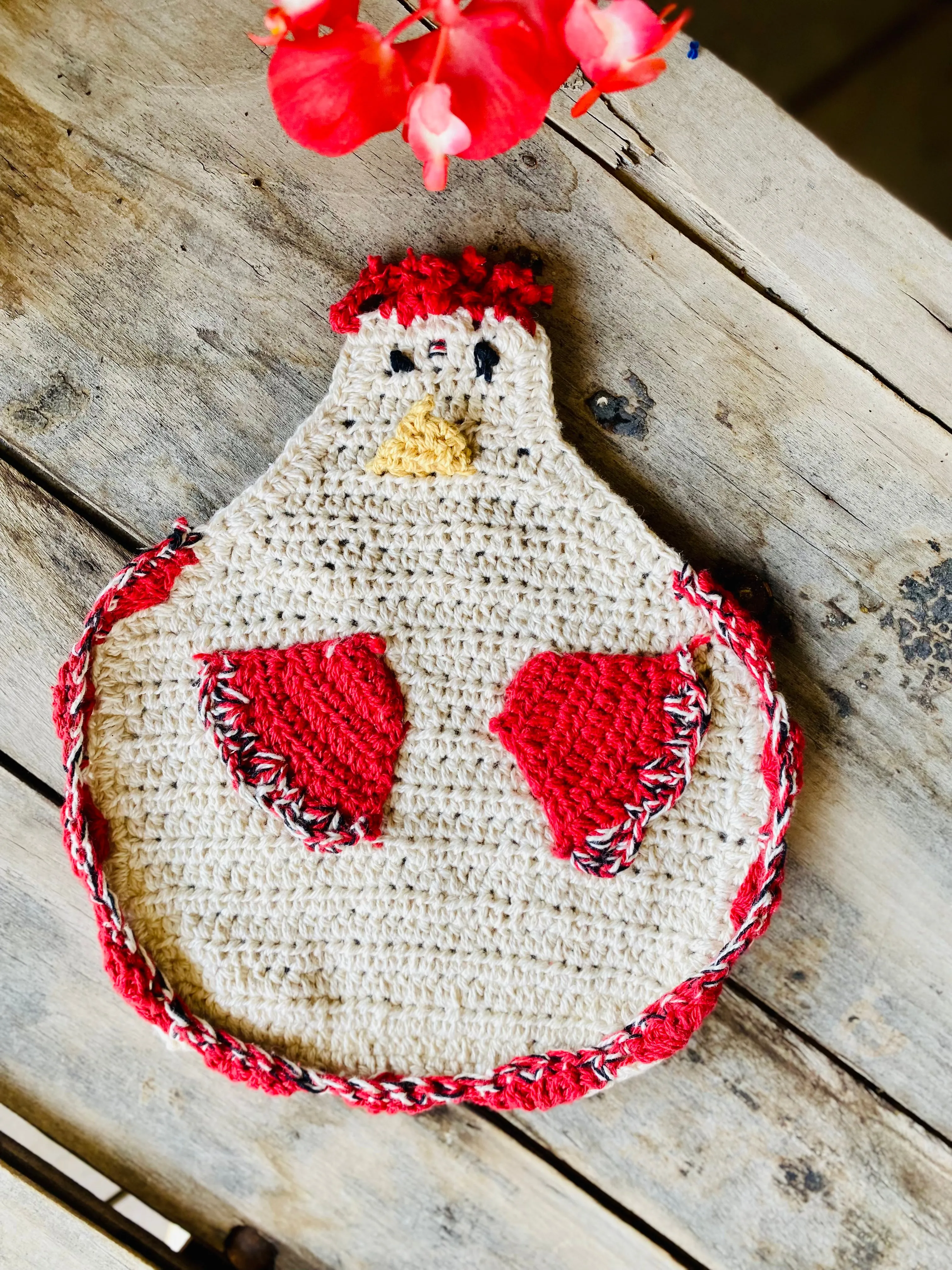 CHICKEN POT HOLDERS