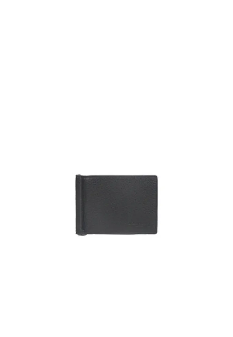 Coach Slim Money Clip Billfold Wallet CH090 In Black