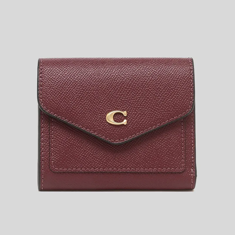 COACH Wyn Small Wallet Wine C2328