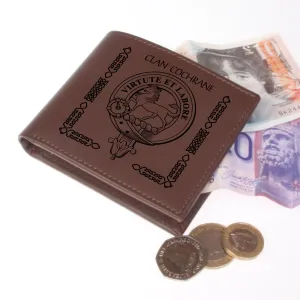 Cochrane Clan Crest Real Leather Wallet