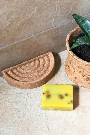 CORK SOAP DISH