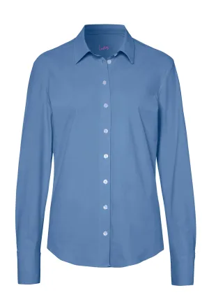 D91350-91911 - Functional Oversize Bluse - blau