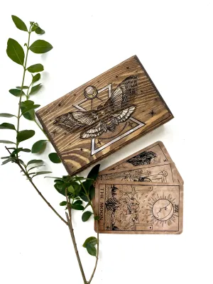 Death Head Hawk Moth Tarot Box