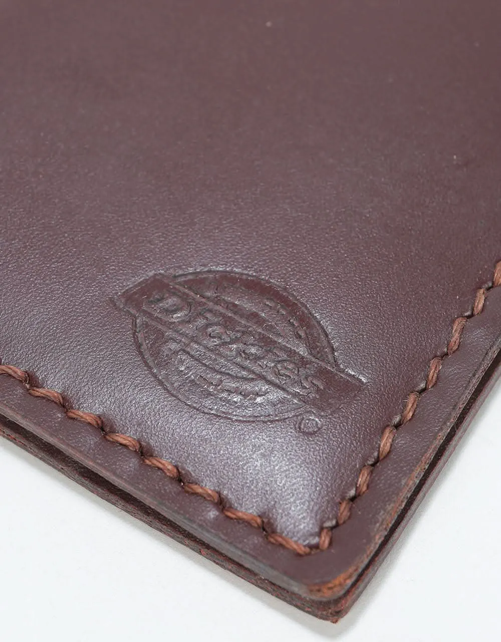 Dickies Elkton Leather Wallet - Dark Brown