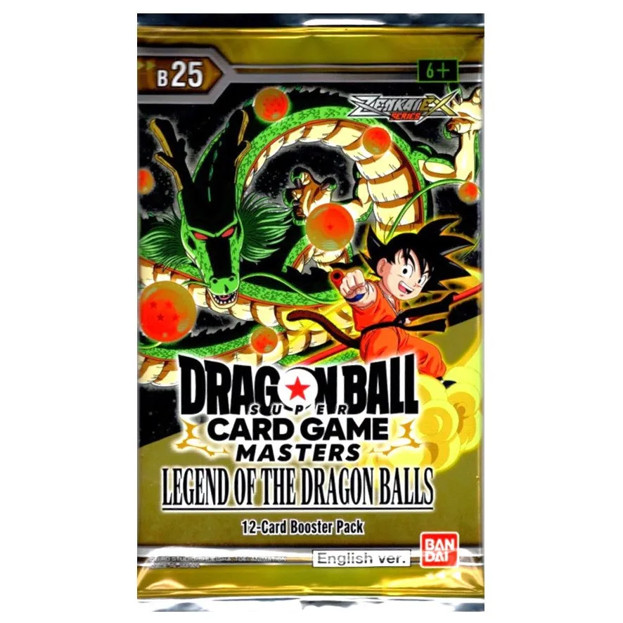 Dragon Ball Super Card Game: Masters – Legend of the Dragon Balls Booster Pack [B25]