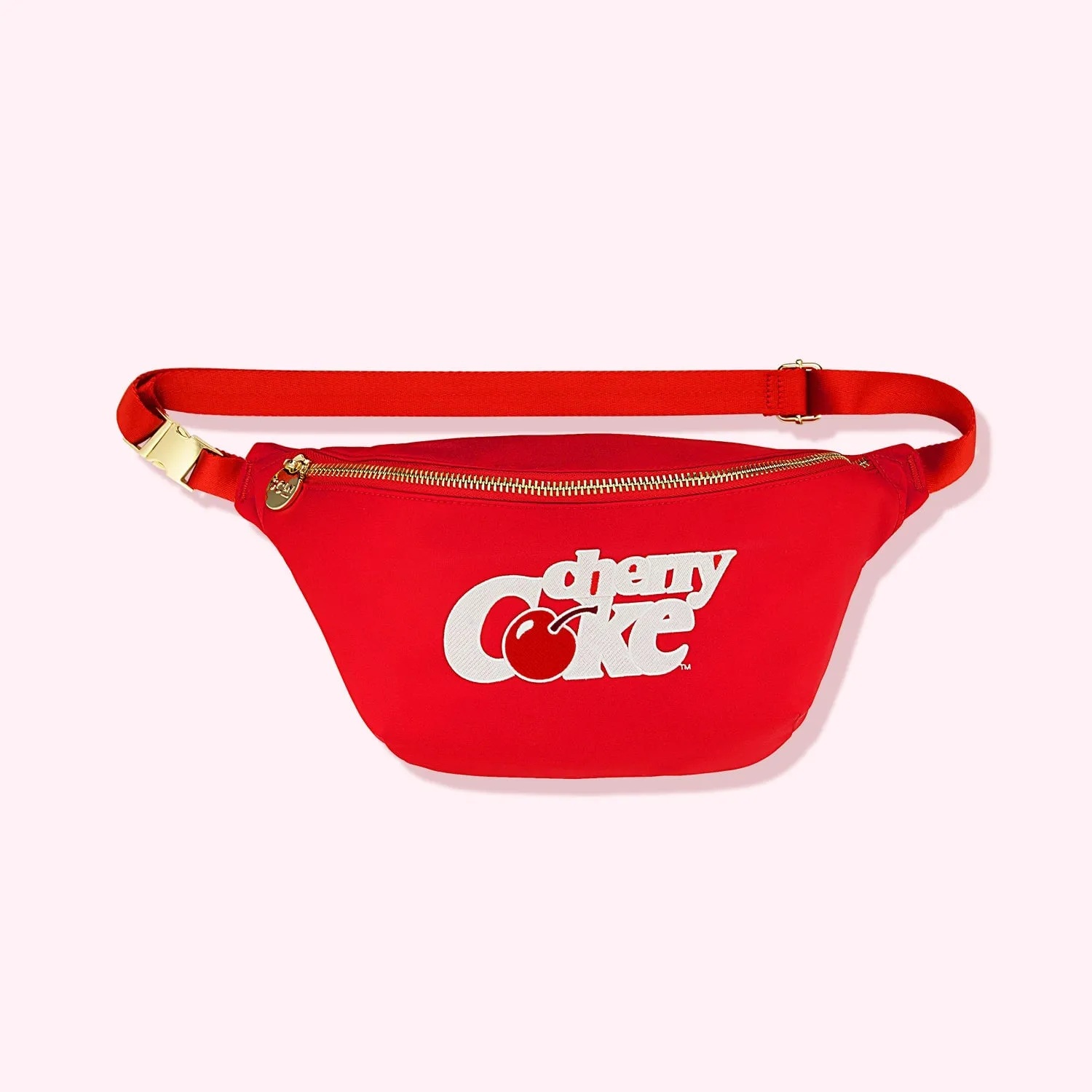 Embroidered Cherry Coke Jumbo Fanny Pack