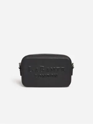 Everest Vegan Leather Crossbody Camera Bag | Black