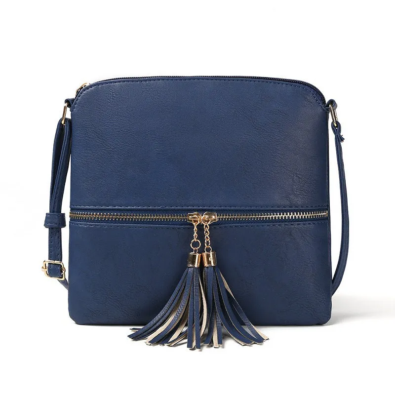 Fashion Fringed One Shoulder Crossbody Bag