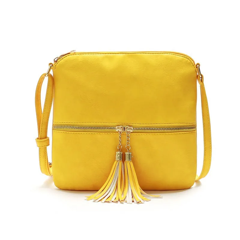 Fashion Fringed One Shoulder Crossbody Bag