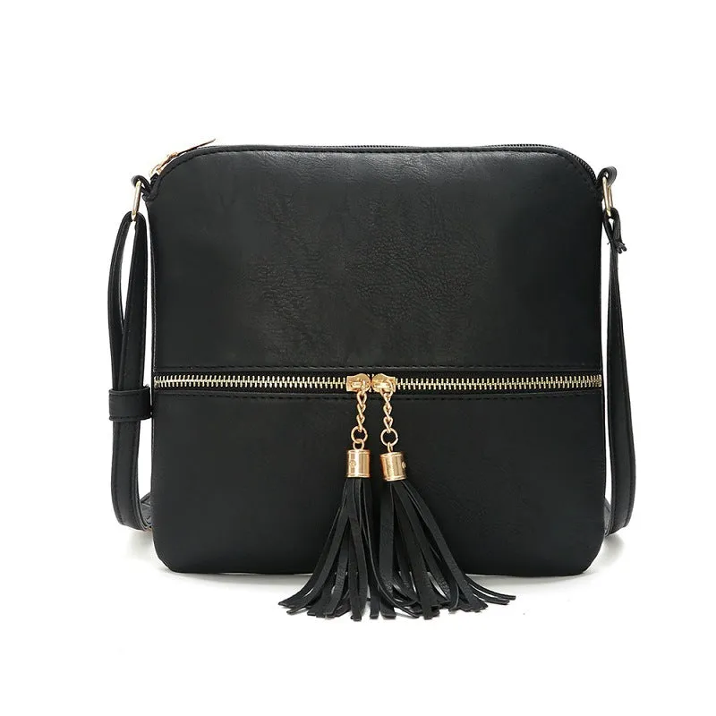 Fashion Fringed One Shoulder Crossbody Bag