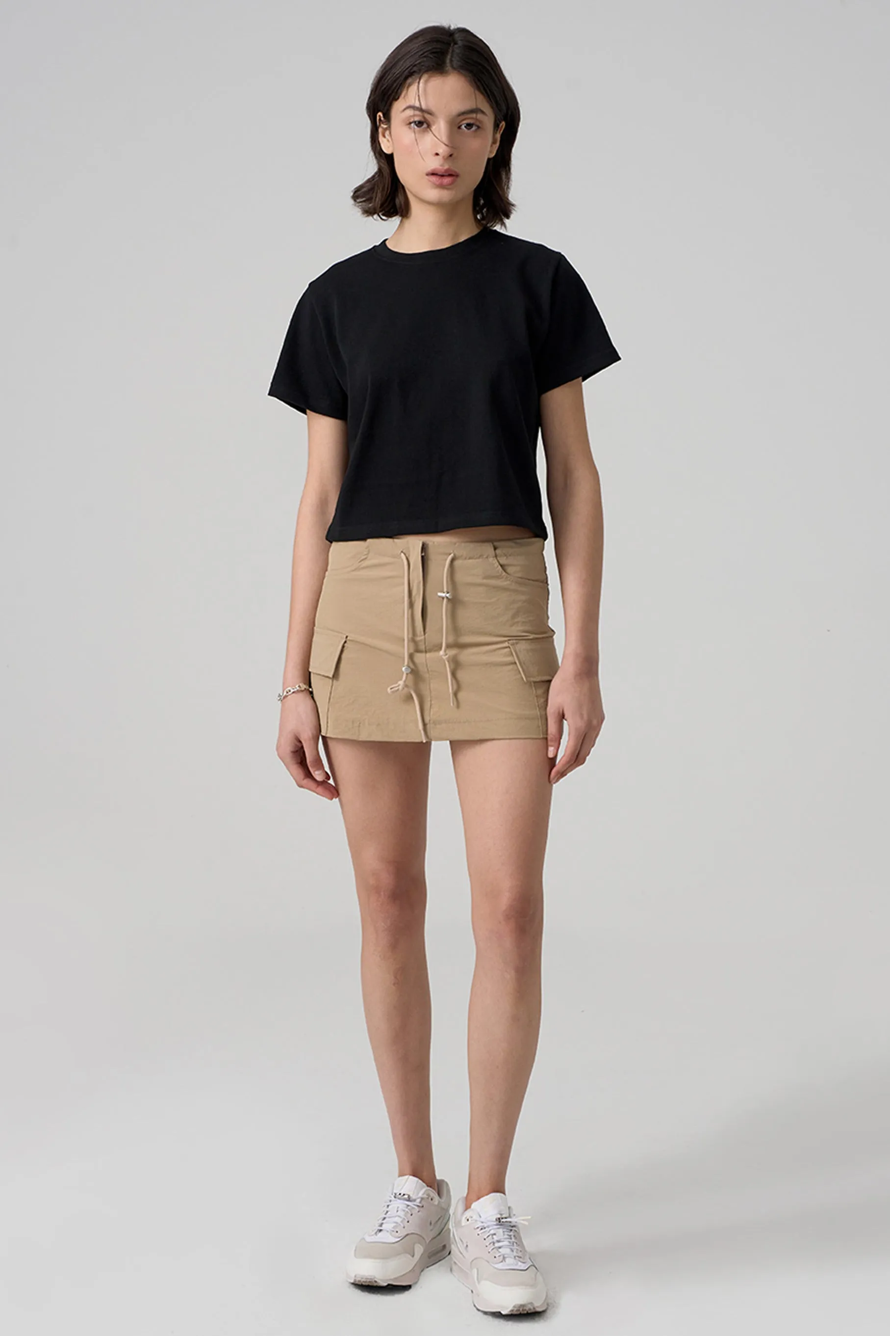 Forme Boxy Tee, Black