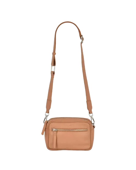 Gabee Lara Leather Crossbody Camera Bag